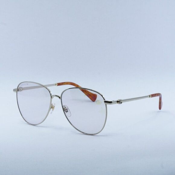 サングラス GUCCI Woman Sunglasses Gold GG1419S 004 Gucci GG1419S - 004 Gold | Sunglasses Woman